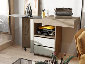Гладильный комод 02 дуб крафт в Миньяре - minyar.magazin-mebel74.ru | фото