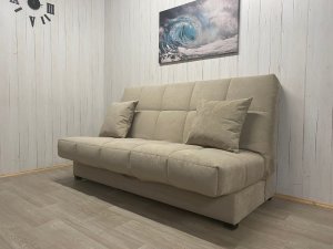 Диван Финка-Престиж НПБ, велюр Sensey moonlight в Миньяре - minyar.magazin-mebel74.ru | фото