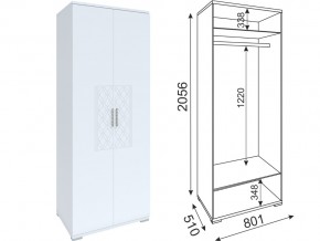 М01 Шкаф двухдверный в Миньяре - minyar.magazin-mebel74.ru | фото