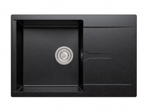 Мойка гранитная Gals-760 Черный 16 в Миньяре - minyar.magazin-mebel74.ru | фото