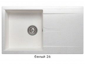 Мойка гранитная Gals-860 Белый 26 в Миньяре - minyar.magazin-mebel74.ru | фото