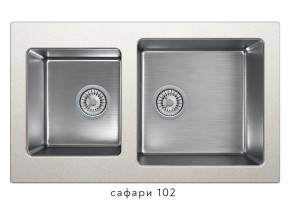 Мойка комбинированная Tolero twist TTS-840 Сафари 102 в Миньяре - minyar.magazin-mebel74.ru | фото