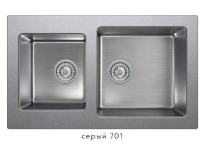 Мойка комбинированная Tolero twist TTS-840 Серый 701 в Миньяре - minyar.magazin-mebel74.ru | фото