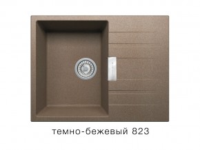 Мойка кварцевая Tolero Loft TL-650 Темно-бежевый 823 в Миньяре - minyar.magazin-mebel74.ru | фото