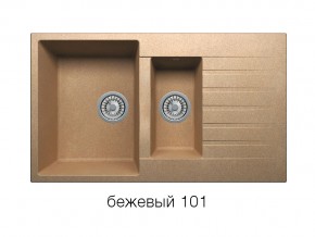 Мойка кварцевая Tolero R-118 Бежевый 101 в Миньяре - minyar.magazin-mebel74.ru | фото