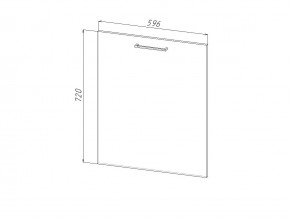 П 60 Комплект для посудомоечной машины 600 мм (цоколь + фасад) ЛДСП в Миньяре - minyar.magazin-mebel74.ru | фото