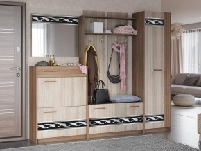 Прихожая Марица ясень шимо темный/светлый в Миньяре - minyar.magazin-mebel74.ru | фото