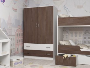 Шкаф двухстворчатый белый-бодега в Миньяре - minyar.magazin-mebel74.ru | фото