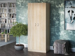 Шкаф двухстворчатый Лофт дуб сонома в Миньяре - minyar.magazin-mebel74.ru | фото