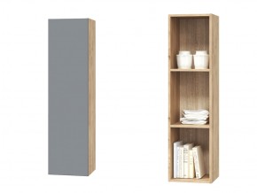 Шкаф настенный с 1 дверкой 1200 Сканди смоки софт в Миньяре - minyar.magazin-mebel74.ru | фото