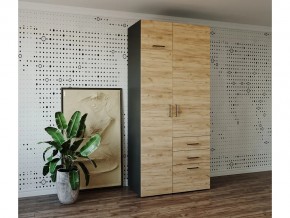 Шкаф распашной 1050А Дуб крафт в Миньяре - minyar.magazin-mebel74.ru | фото