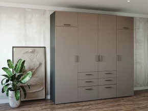 Шкаф распашной 2400А Мокко в Миньяре - minyar.magazin-mebel74.ru | фото