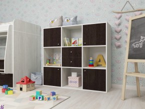 Стеллаж Джери винтерберг-венге в Миньяре - minyar.magazin-mebel74.ru | фото