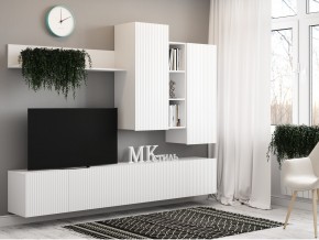 Стенка НМ-001 Сканди МДФ фасад белый в Миньяре - minyar.magazin-mebel74.ru | фото