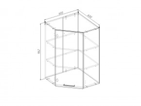 ВУ9 Модуль верхний Угловой в Миньяре - minyar.magazin-mebel74.ru | фото